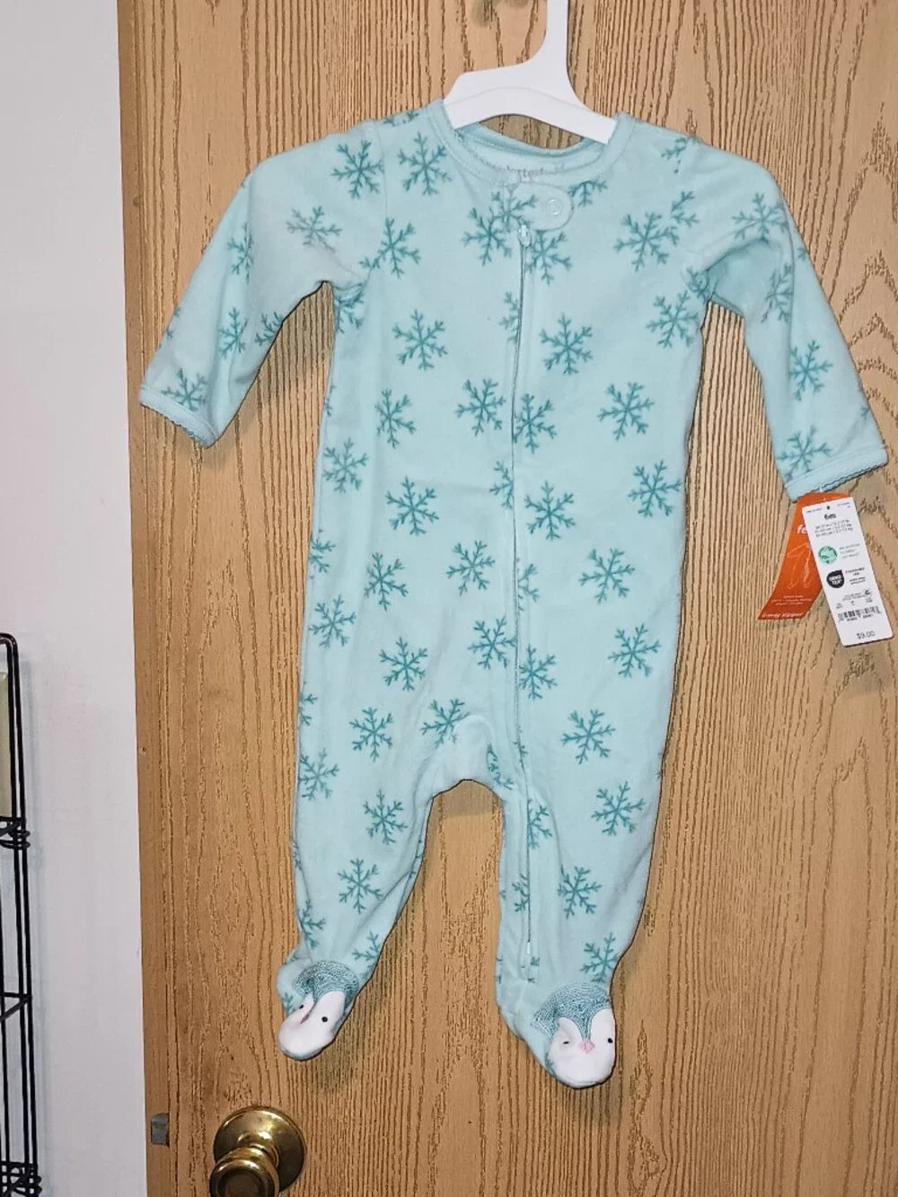 Carter's Just One You®️ Baby Girls' Sleep N' Play - Blue 6M